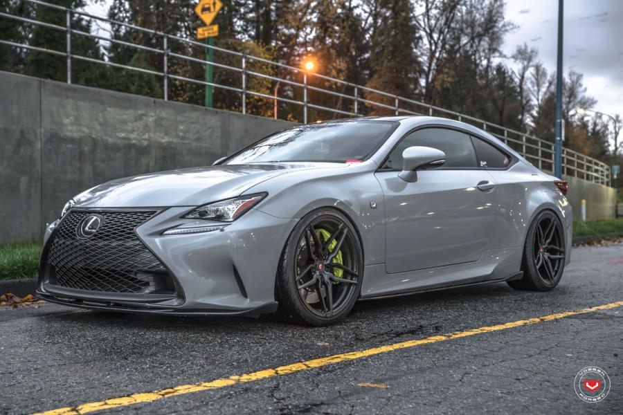  Lexus RC F on Vossen Wheels (HC-2) 2017 года  (фото 9 из 12)